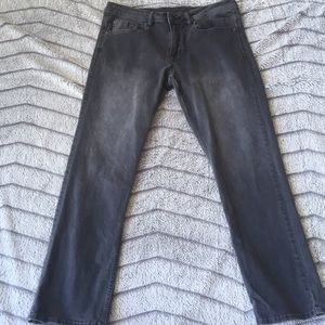 Faded black jeans by Buffalo David Bitton